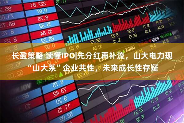 长盈策略 读懂IPO|先分红再补流，山大电力现“山大系”企业共性，未来成长性存疑